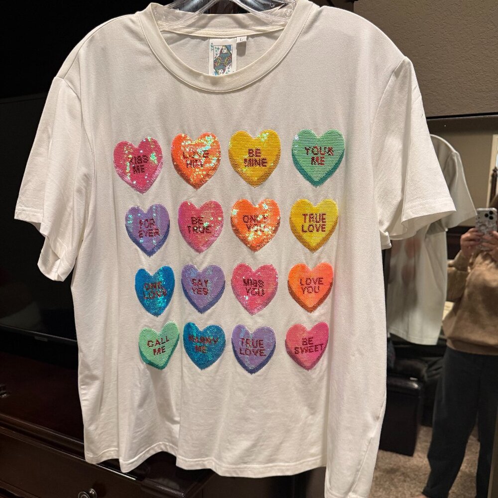 Queen of Sparkles - large valentines